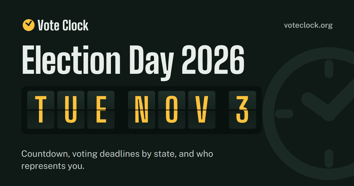 Illinois Early Voting Locations 2026 | Vote Clock